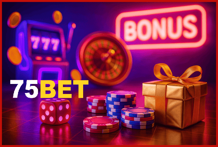Exemplo Rollover 1 ilustrado com valores reais para demonstrar requisitos de apostas na 75BET.
